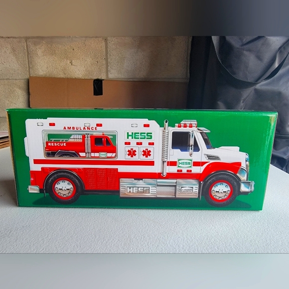 Hess Toys 220 Hess Ambulance And Rescue Toy Truck New Poshmark